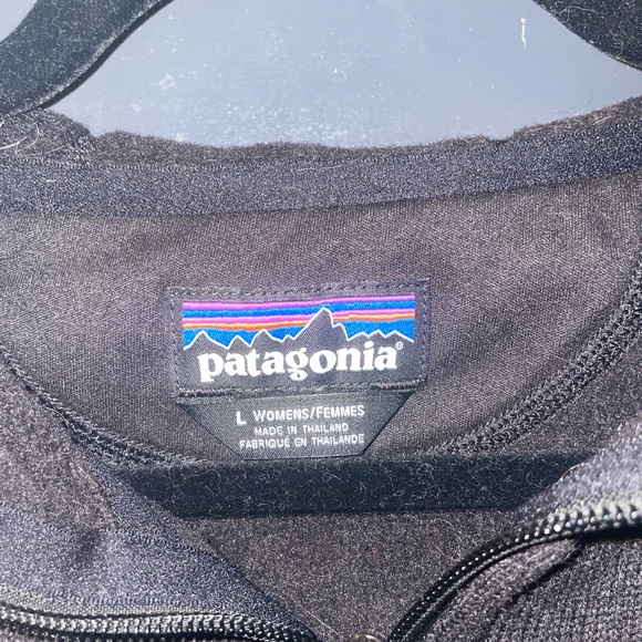 Patagonia Black Full-Zip Hoodie - Picture 4 of 4
